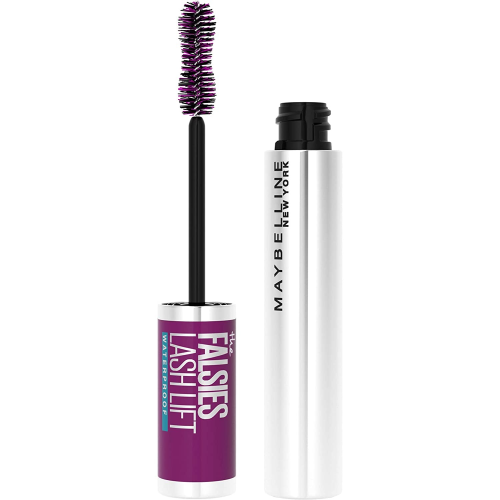Maybelline the Falsies Lash Lift Waterproof Mascara Volumizing, Lengthening, Lifting, Curling, Multiplying, Eye Makeup, Very Black