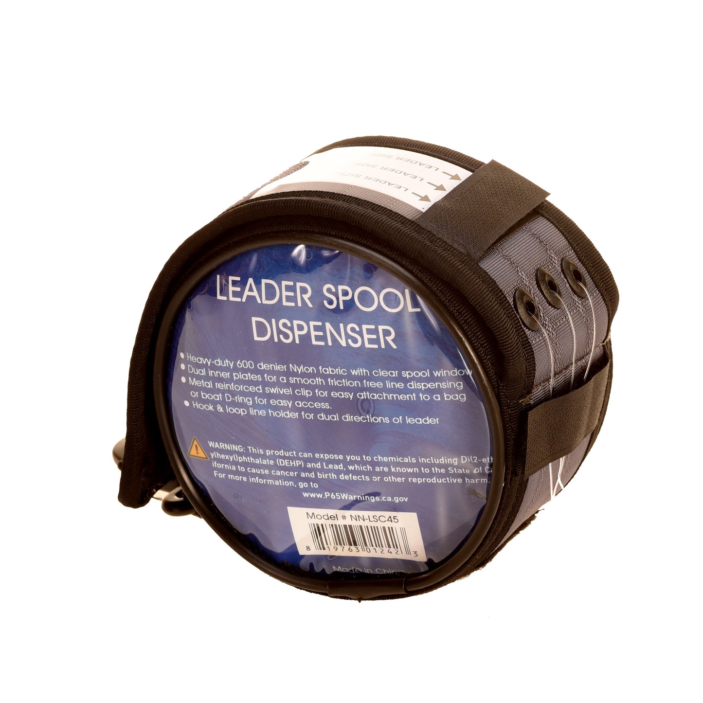 Large Holds 3 Assorted Spools GPS Leader Spool Case