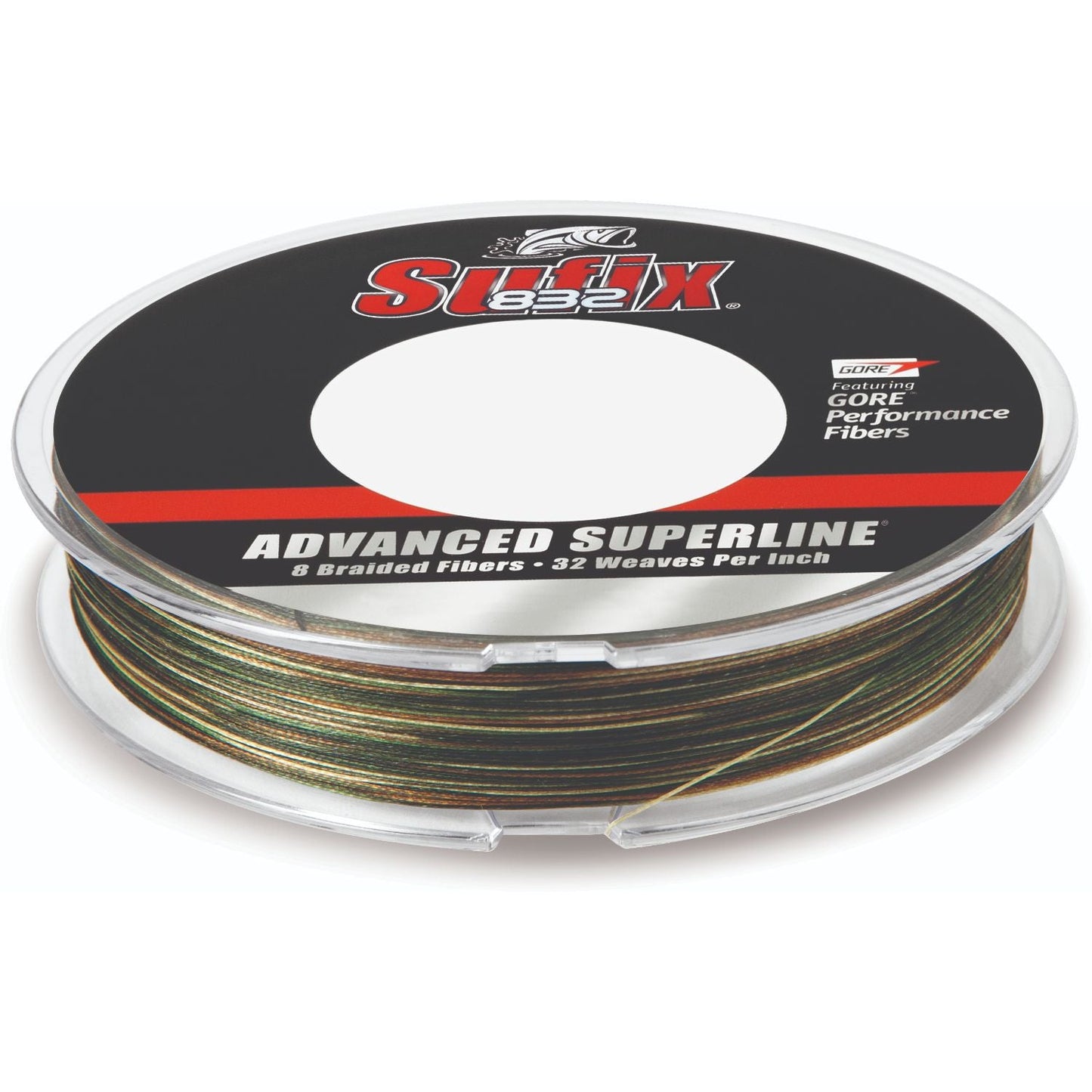 15LBS Camo 300Yds Sufix Advanced Superline Braid