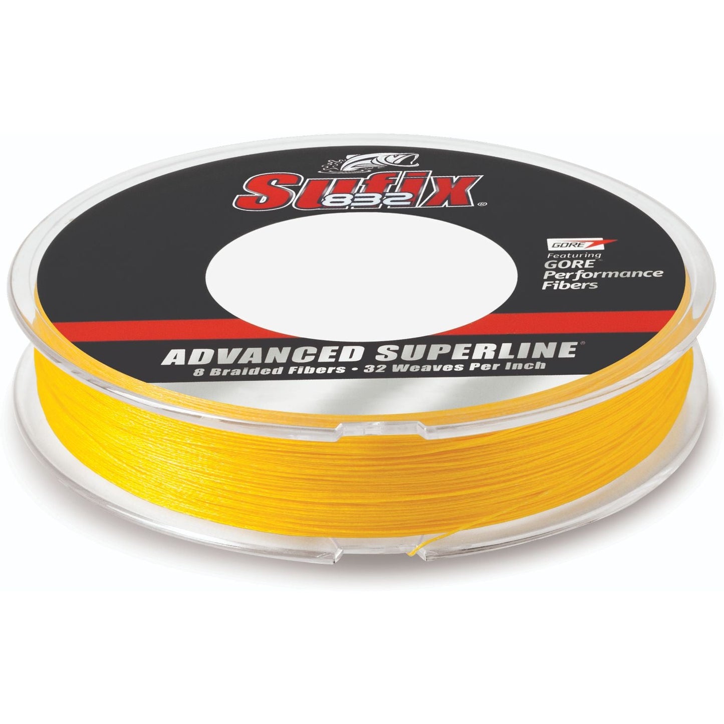 8LBS Hi-Vis Yellow 300Yds Sufix Advanced Superline Braid