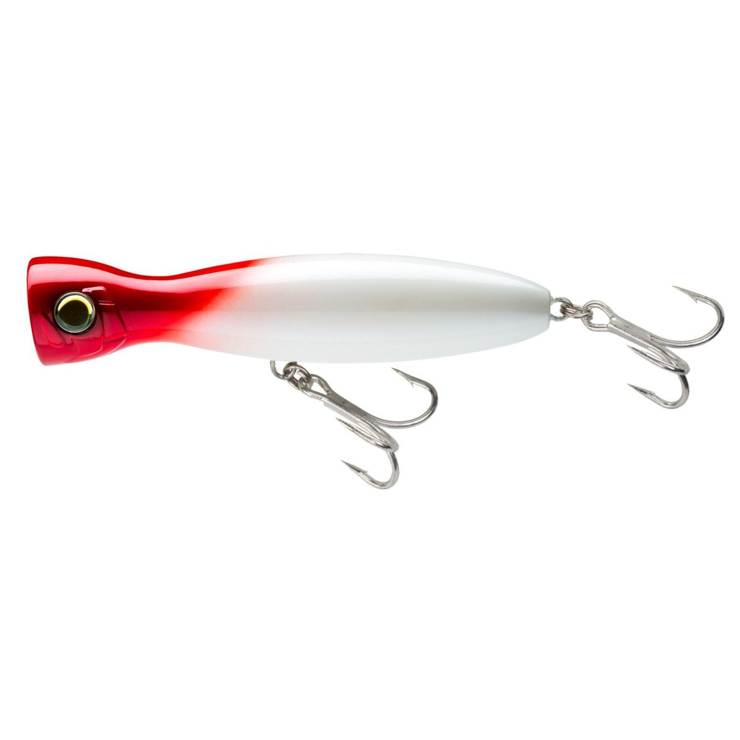 Pearl Red Head 130mm 5.25inch Yo-Zuri Mag Popper F Lures