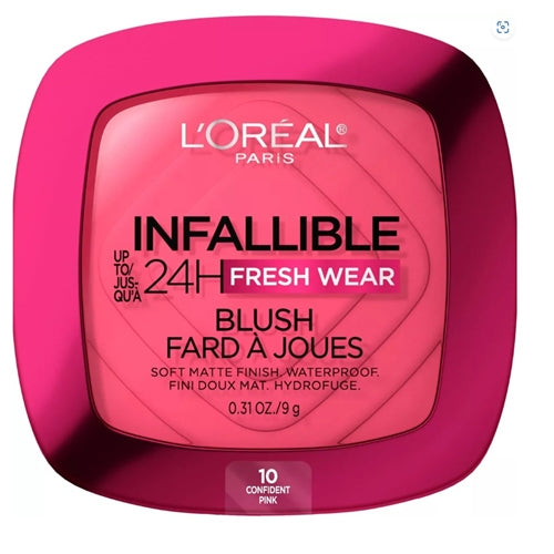 L'Oreal Paris Infallible Up to 24H Fresh Wear Blush Powder - 0.31oz