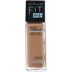 Maybelline Fit Me Matte + Poreless Liquid Foundation - # 130 Buff Beige --30ml/1oz By Maybelline