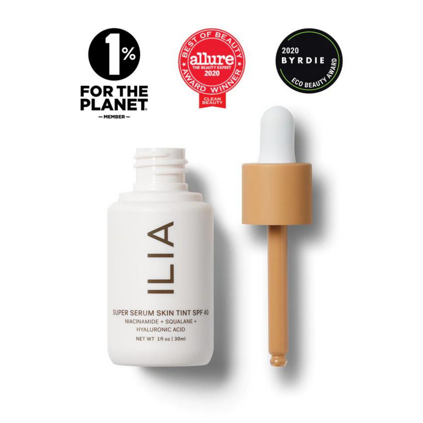 ILIA Super Serum Skin Tint SPF 40 in Baikal ST9.5 (1 fl oz) #10085079