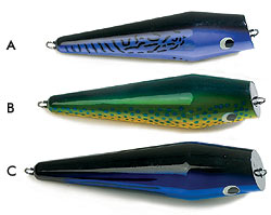 TORMENTER LURES 7" BOWLING PIN DORADO