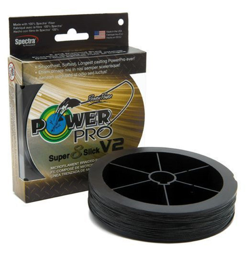 POWER PRO SUPER SLICK V2 ONYX 15 LB 300 YARDS