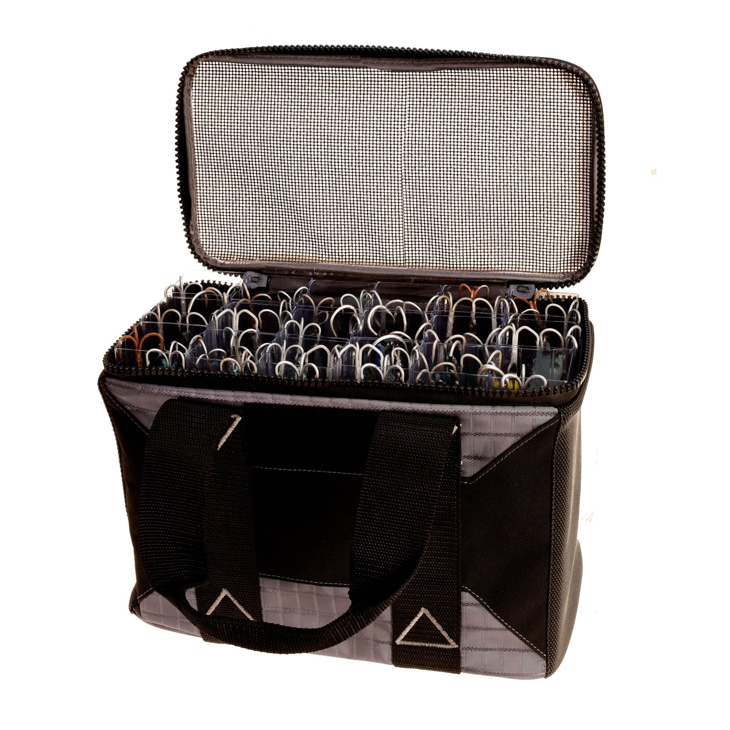 Large Square Tubes Mesh Top GPS Jig Tote