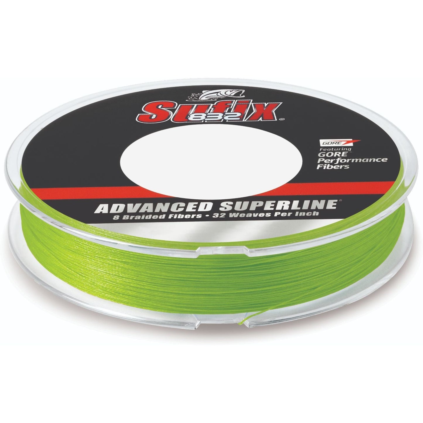 20LBS Neon Lime 300Yds Sufix Advanced Superline Braid