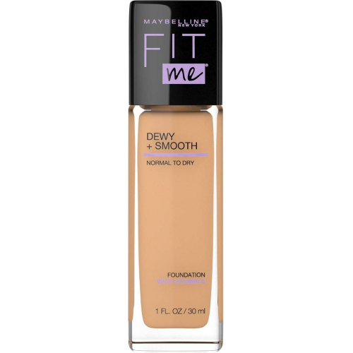 Maybelline Fit Me Dewy + Smooth SPF 18 Liquid Foundation Makeup 1 fl. oz