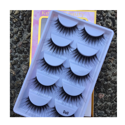 Kenzie Beauty 3D Faux Mink Lashes - 5 Pack