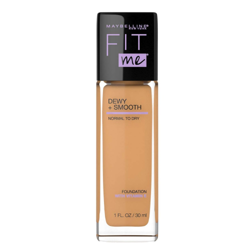 Maybelline Fit Me Dewy + Smooth SPF 18 Liquid Foundation Makeup 1 fl. oz