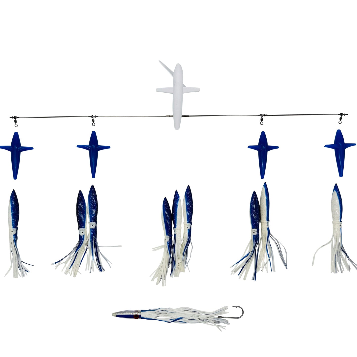 JB 36" SIDE TRACKER 9" Squid