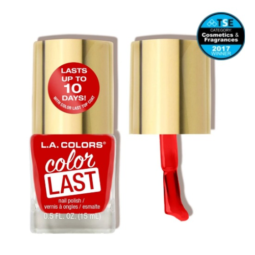 LA COLORS COLOR LAST POLISH