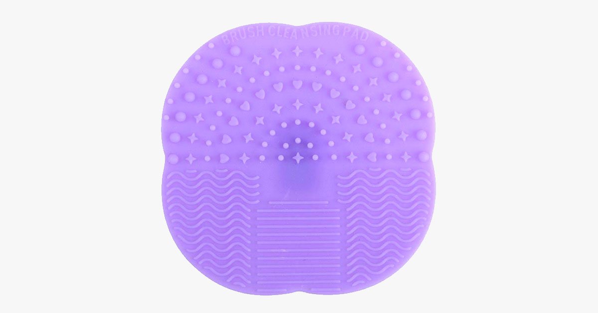 Makeup Brush Cleaner Mat- Keep Your Makeup Brushes Clean, Healthy and Fresh Looking