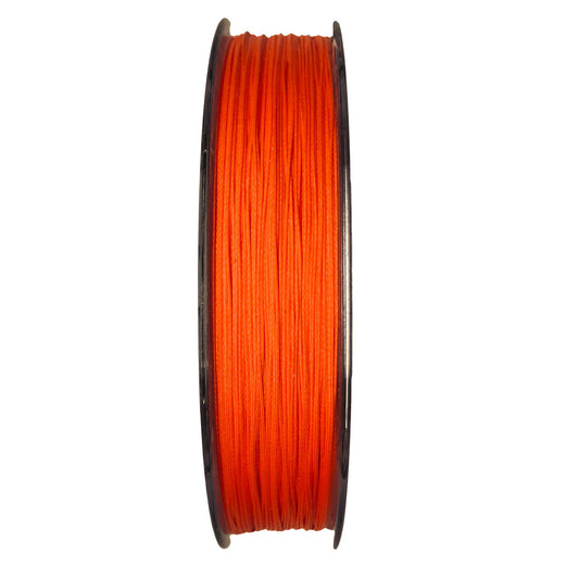 Addicted Enforcer 8x Braid by TUF-LINE | 20 Lb.; Hi-Vis Orange; 150 Yds.