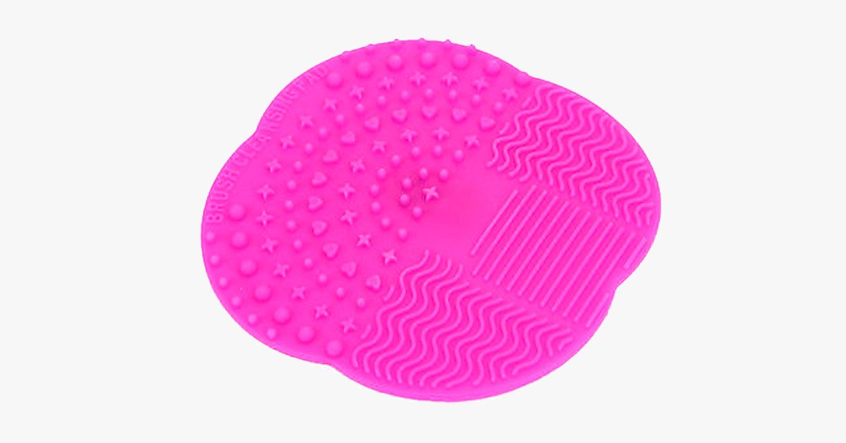Makeup Brush Cleaner Mat- Keep Your Makeup Brushes Clean, Healthy and Fresh Looking