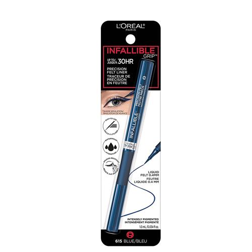 L'Oreal Paris Infallible Grip Precision Felt Eyeliner, Smudge Resistant, Long Lasting Waterproof Eyeliner 0.03 fl oz