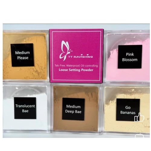 TT Ravishing Talc Free, Waterproof Oil Controlling Loose Setting Powder