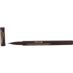 Stila Stay All Day Dual-ended Waterproof Liquid Eye Liner - # Dark Brown --1ml/0.33oz By Stila