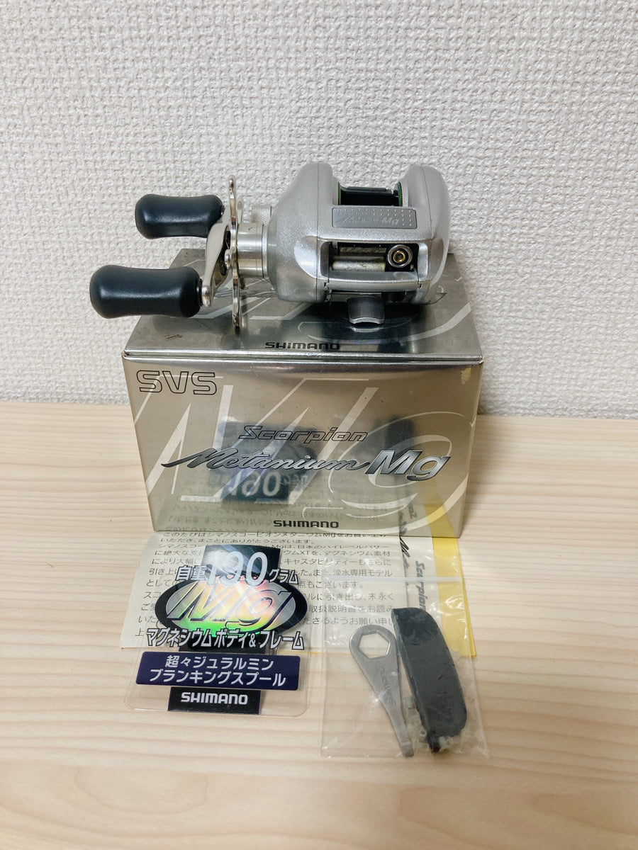 Shimano Baitcasting Reel 00 Scorpion Metanium MG Right 6.2:1 Fishing Reel IN BOX
