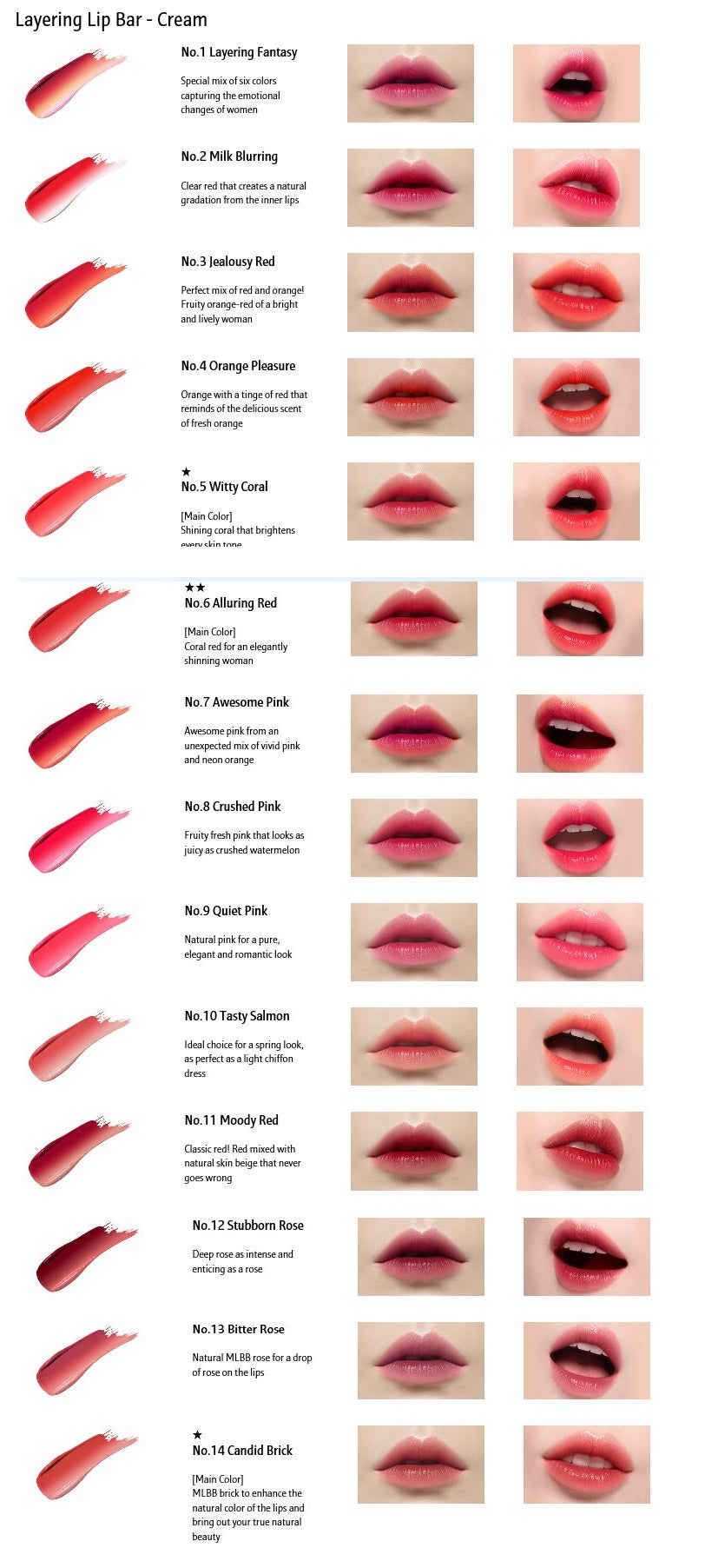 Layering Lip Bar 1.9g