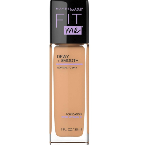 Maybelline Fit Me Dewy + Smooth SPF 18 Liquid Foundation Makeup 1 fl. oz
