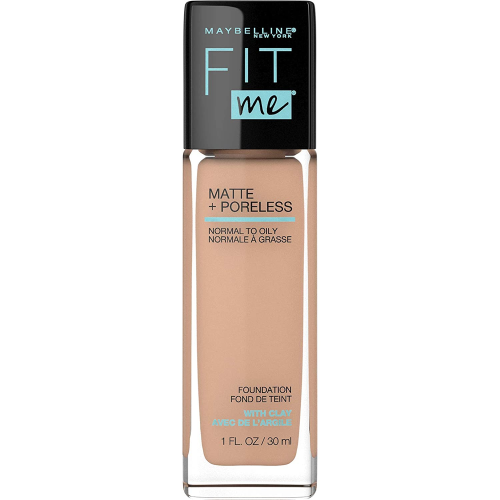 Maybelline New York Fit Me Matte + Pore Less Foundation, 1 fl oz