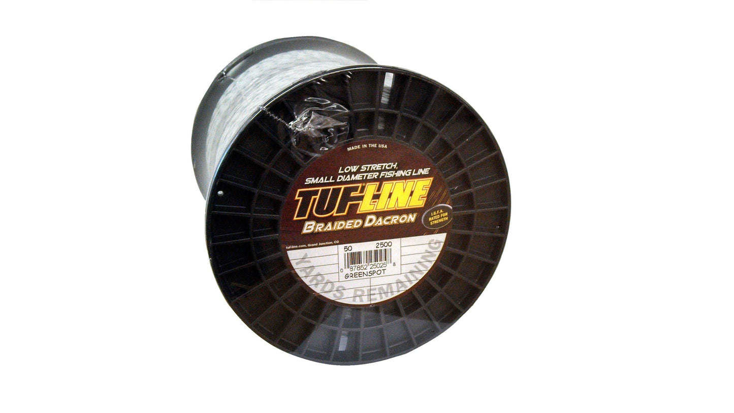 Tuf-Line Dacron Green Spot Spool