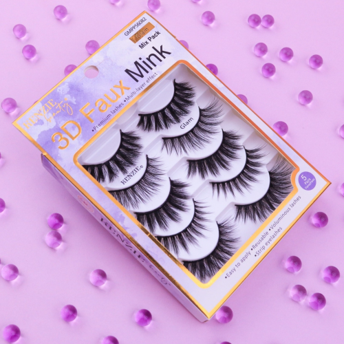 Kenzie Beauty 3D Faux Mink Lashes - 5 Pack
