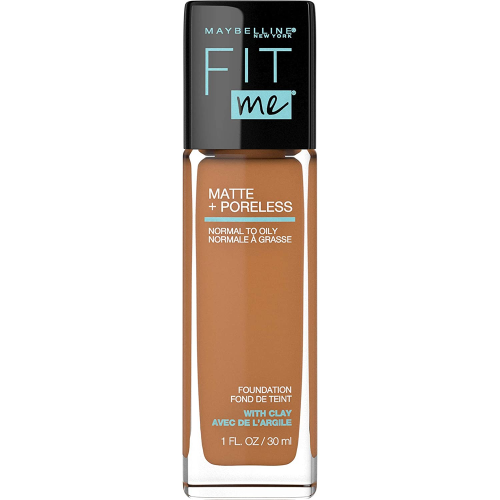 Maybelline New York Fit Me Matte + Pore Less Foundation, 1 fl oz
