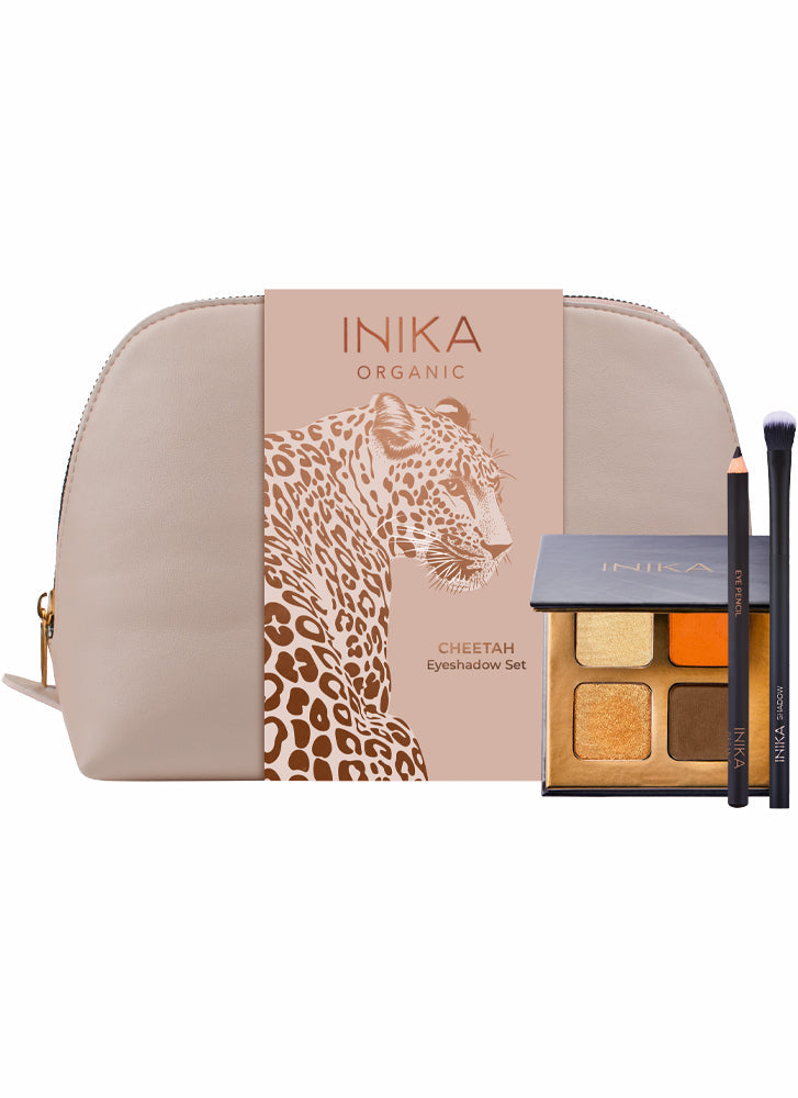Inika Cheetah Eyeshadow Set