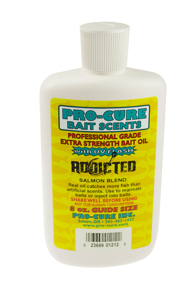 Pro-Cure Addicted Blend Salmon Blend Baitfish Oils & Uv Flash