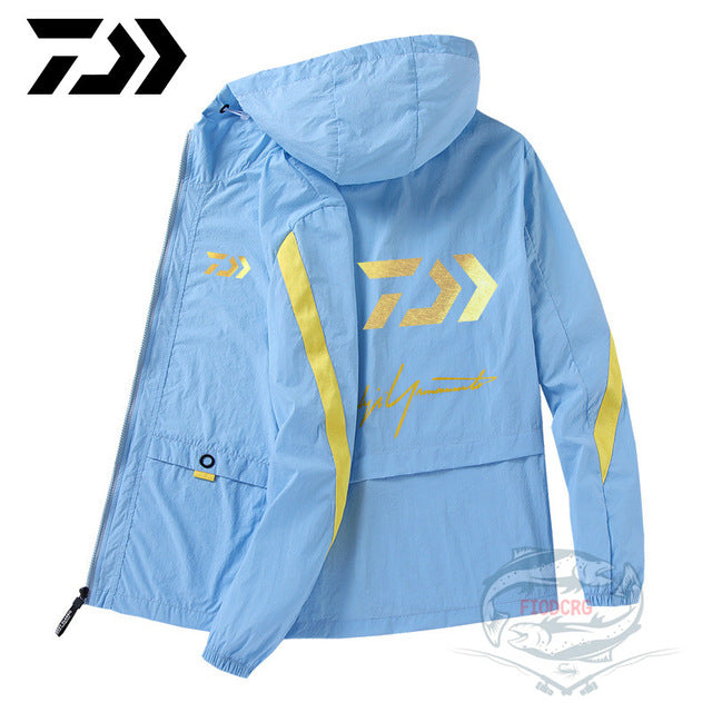 Outdoor Long Sleeve Sunscreen Daiwa Unisex Fishing Clothes