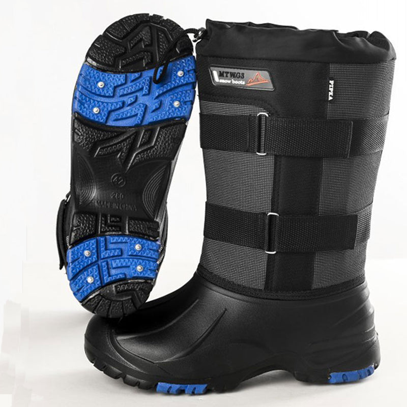 Waterproof Non-Slip with Steel Unisex Nails Boots